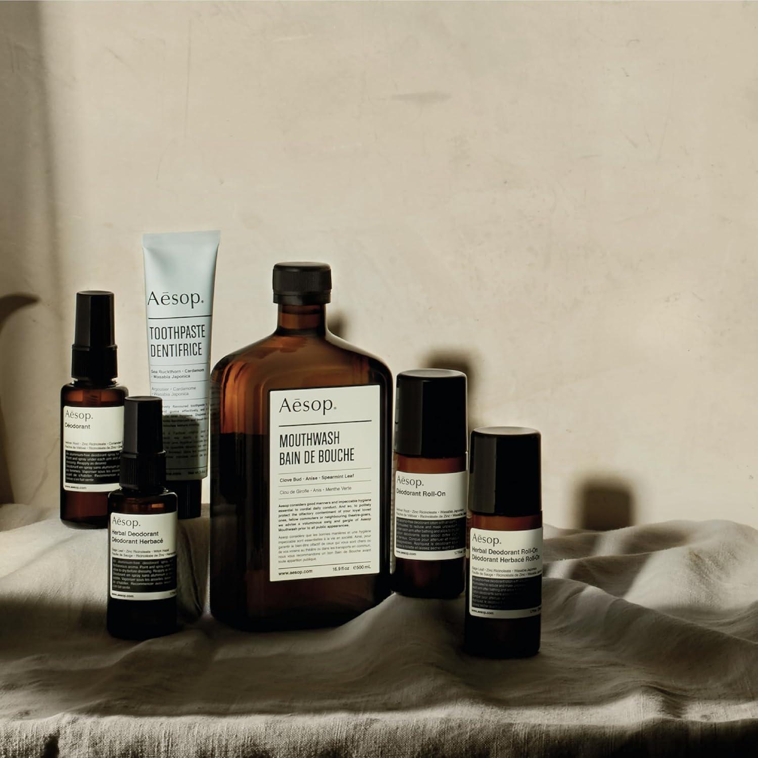 Desodorante Herbal Roll-On Aesop 50ml Libre de Alcohol y Aluminio