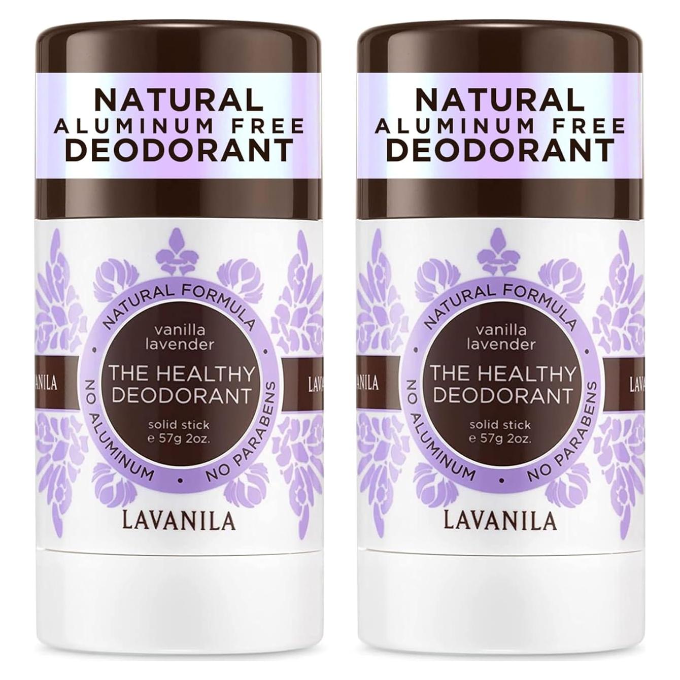 Desodorante Natural Lavanila Vainilla Lavanda 2-Pack 56.7g