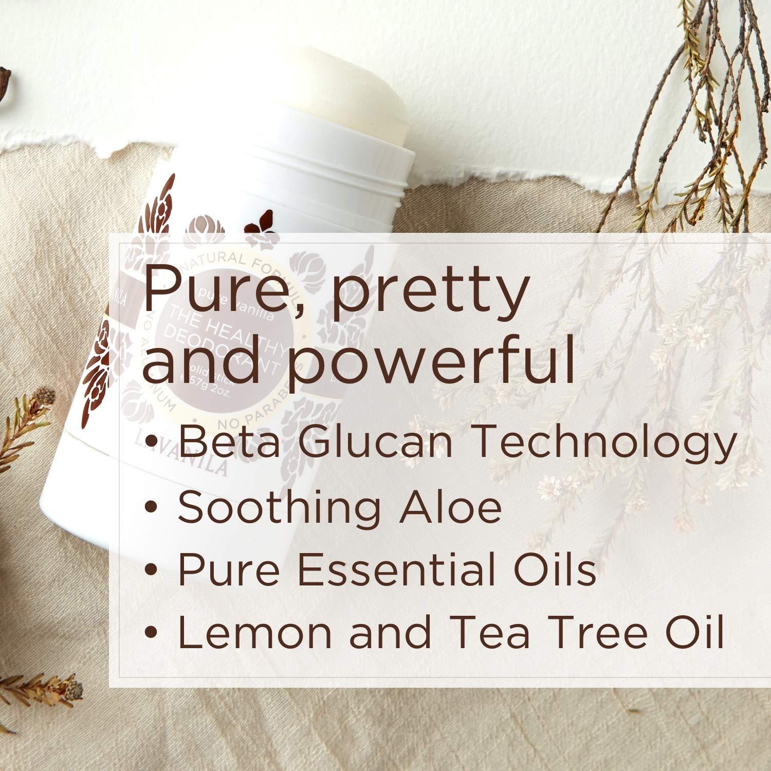 Desodorante Natural Lavanila Vainilla Lavanda 2-Pack 56.7g