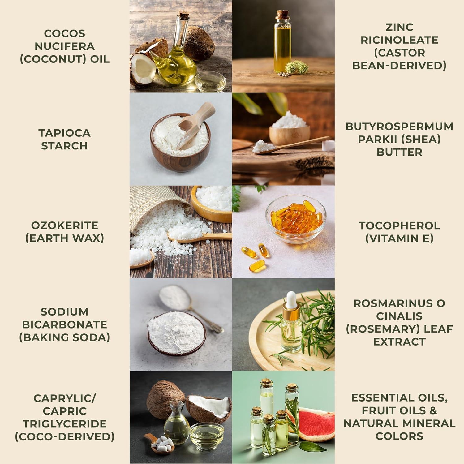 Desodorante Natural Nevo 75g - Menta, Coco y Cítricos