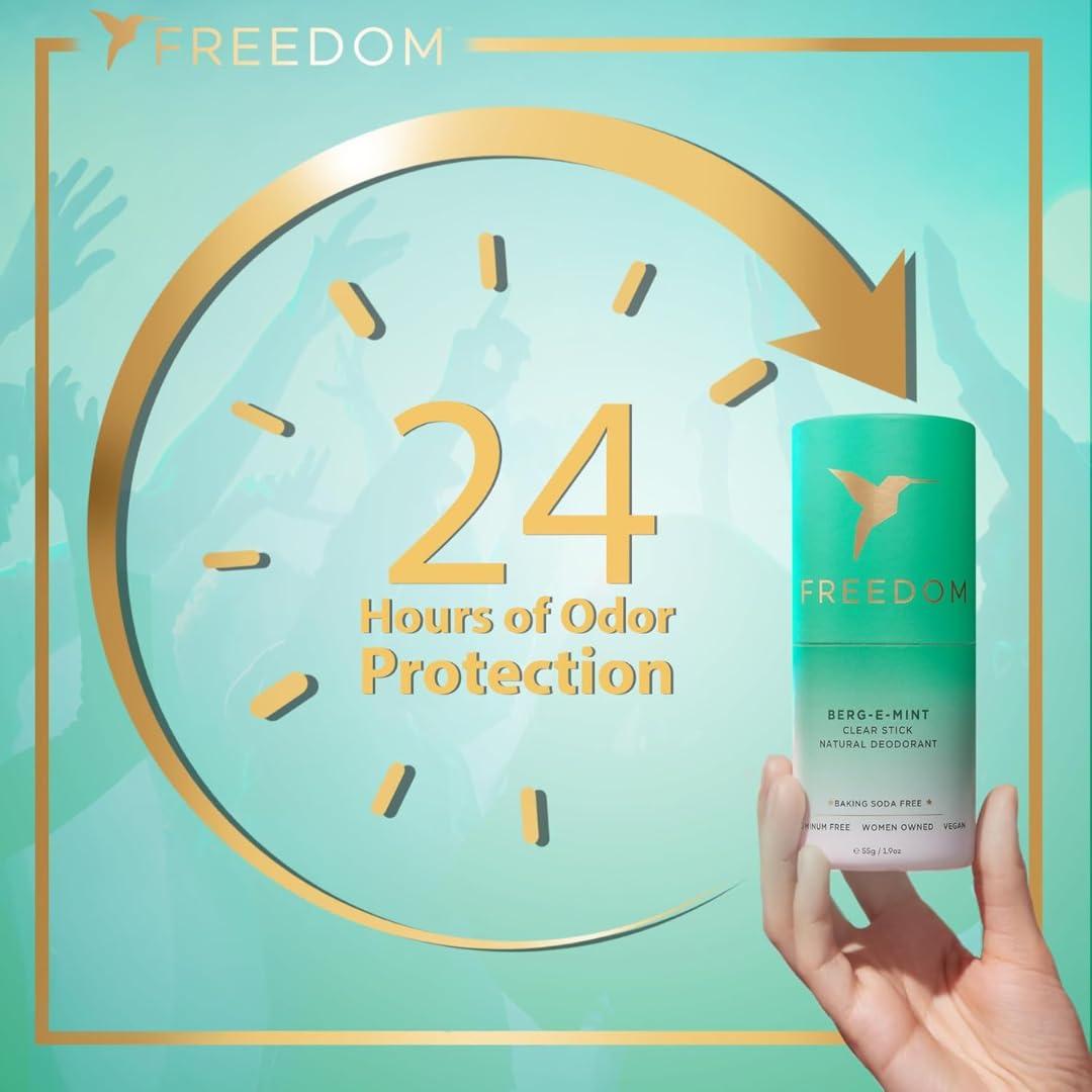 Desodorante Natural Freedom Menta de Bergamota 53.86g