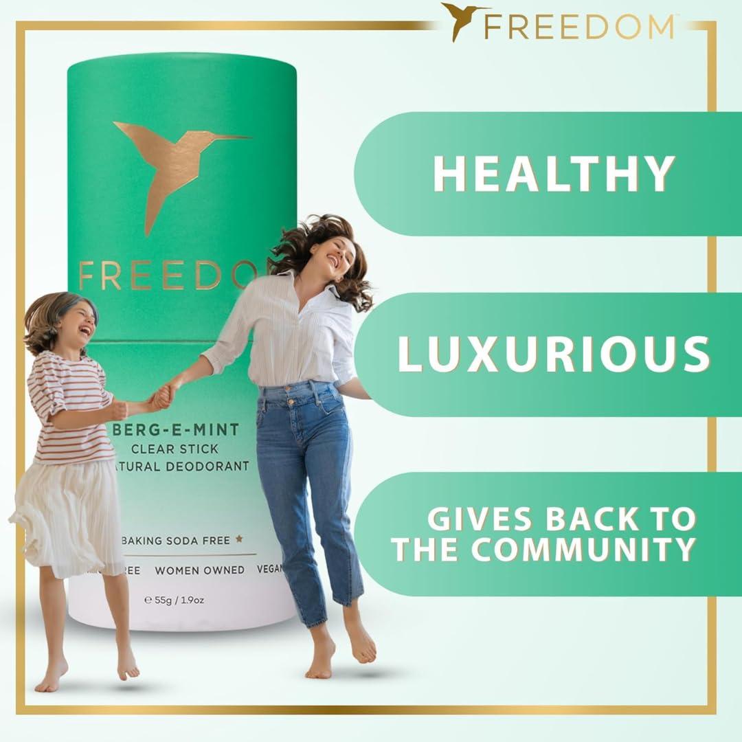 Desodorante Natural Freedom Menta de Bergamota 53.86g