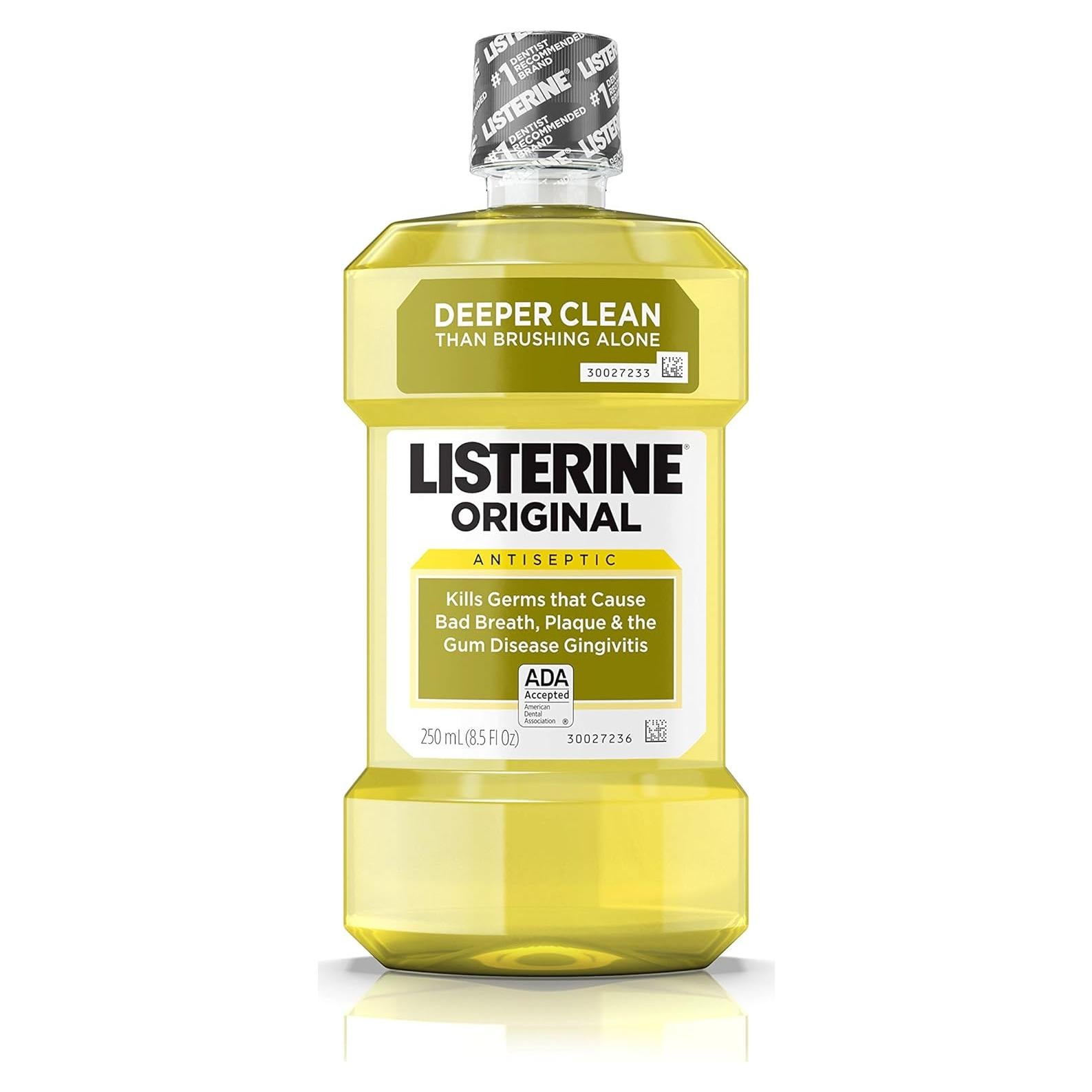 Listerine Enjuague Bucal Antisético Original 250 ML - Paquete de 12