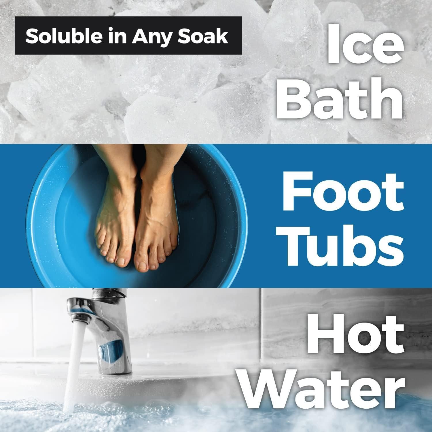 Sales de Epsom para Remojo Muscular Enfusia - 5 Paquetes