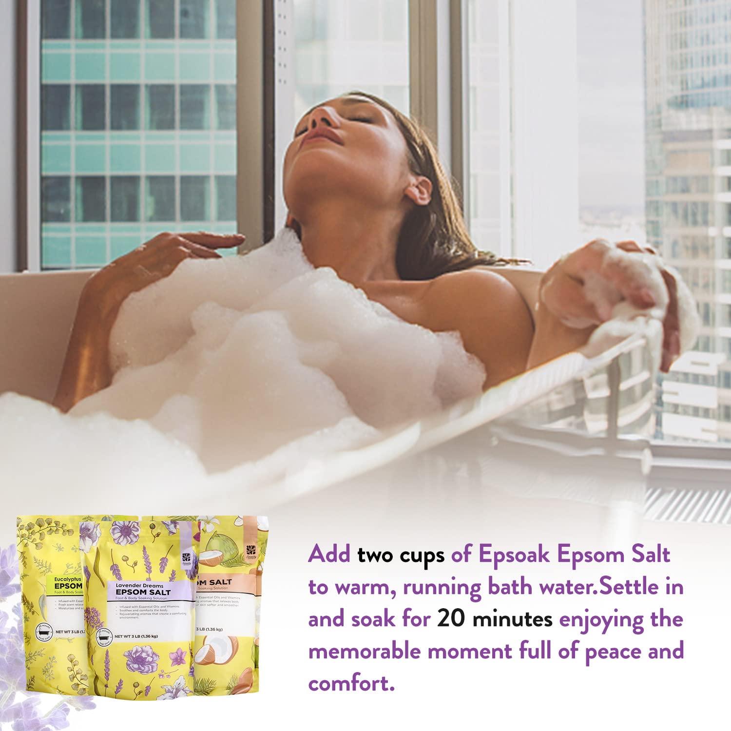 Sal de Epsom Aromatizada SEAS THE DAY 4.08 kg Set de Spa