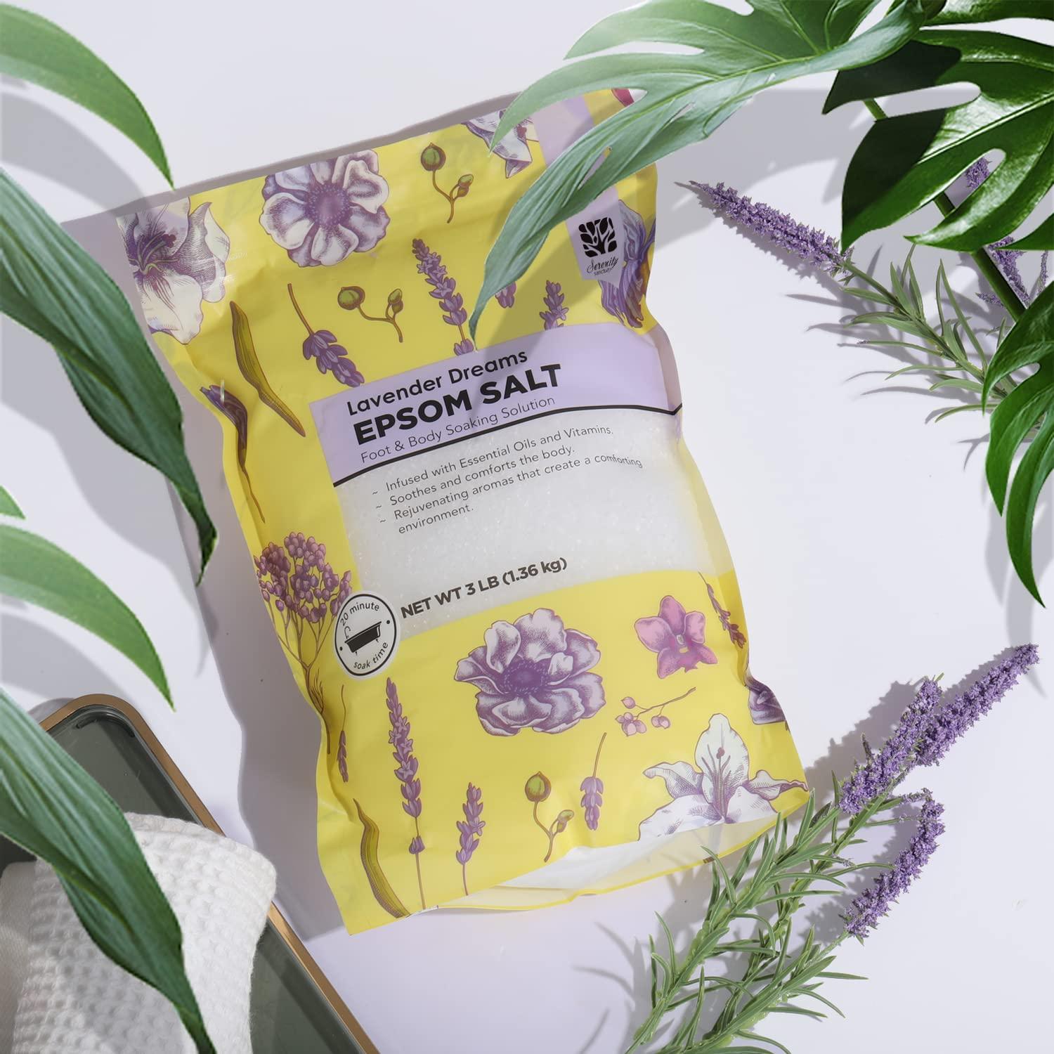 Sal de Epsom Aromatizada SEAS THE DAY 4.08 kg Set de Spa