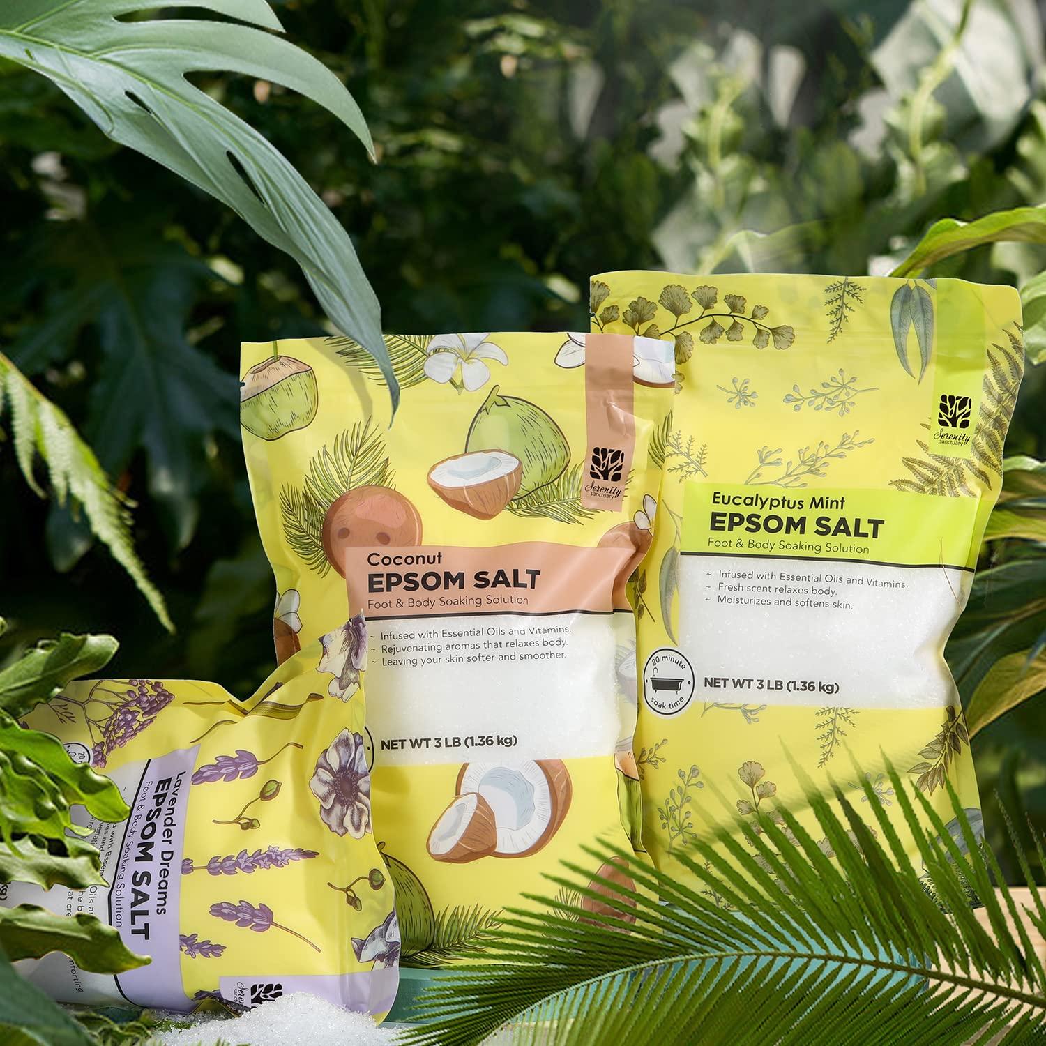 Sal de Epsom Aromatizada SEAS THE DAY 4.08 kg Set de Spa