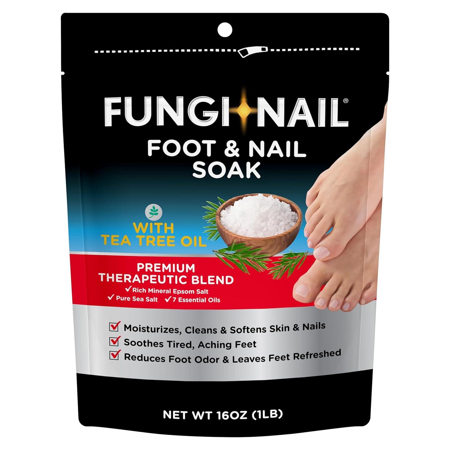 Fungi-Nail Remojo para Pies y Uñas con Aceite de Árbol de Té - 450g
