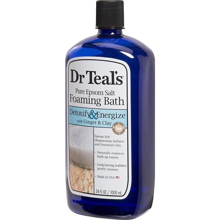 Juego de Baño Espumoso Dr Teal's 2016ml Lavanda y Jengibre