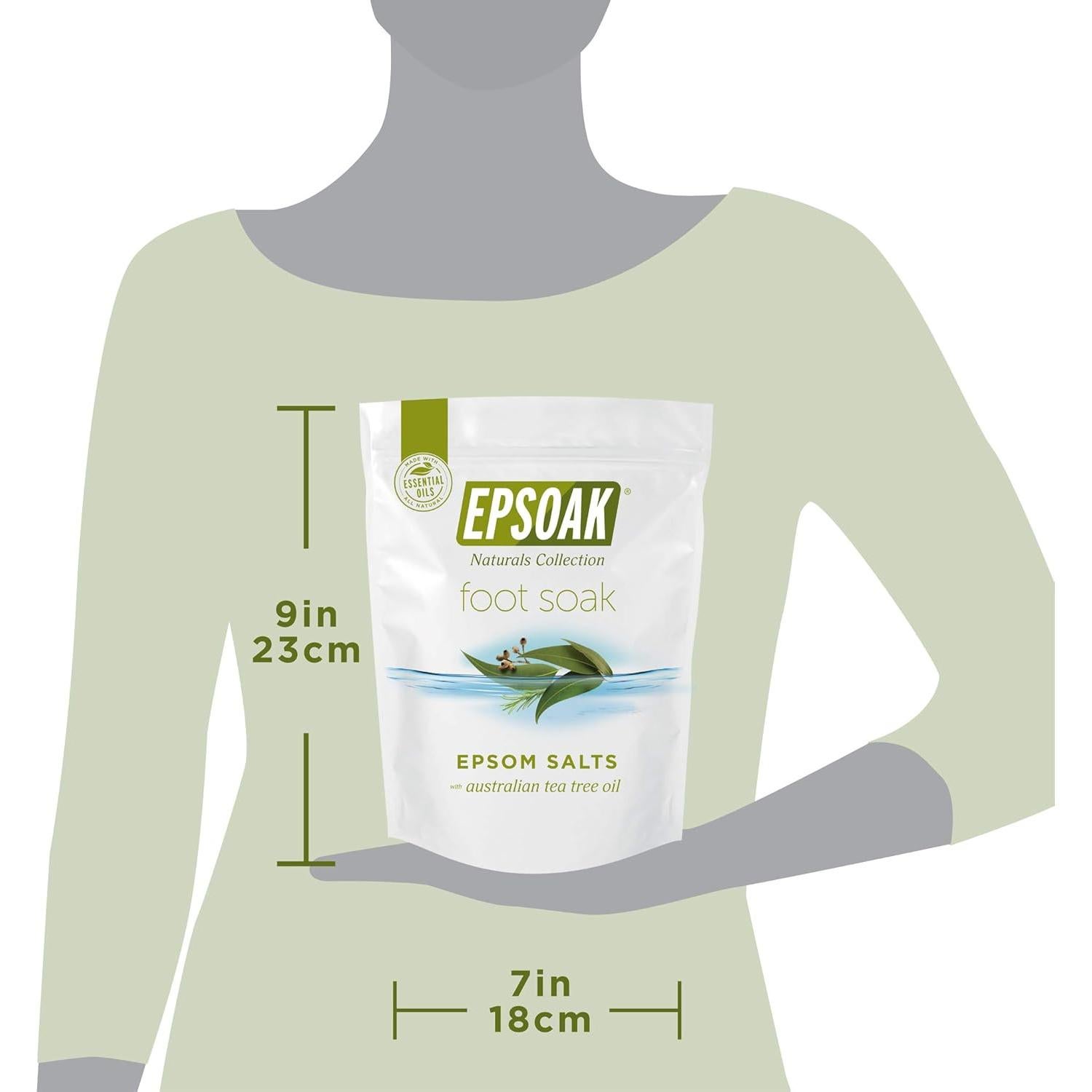 Remojo de pies San Francisco Salt Co con aceite de árbol de té 907 g