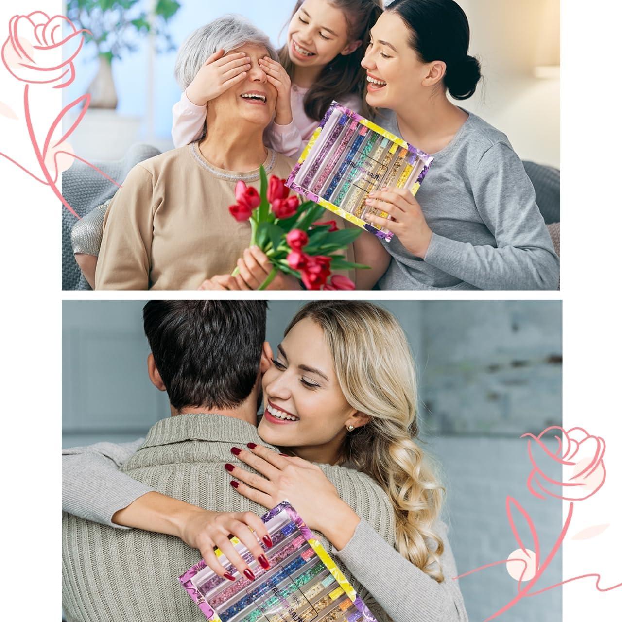 Juego de Sales de Baño Persidra - 8 Tubos Aromaterapia 28g