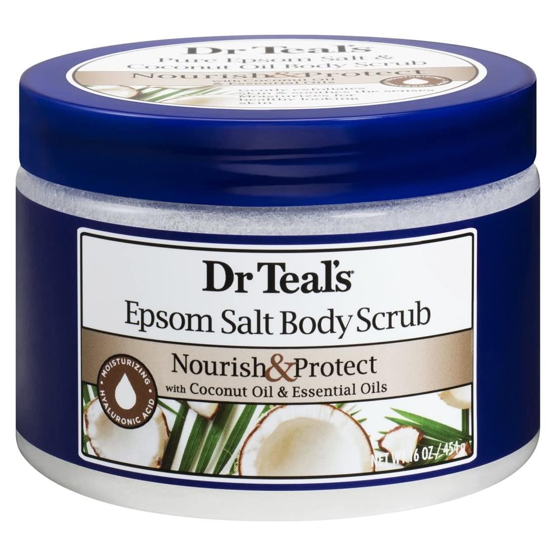 Exfoliante Corporal Dr. Teal's Nutre y Protege 454g