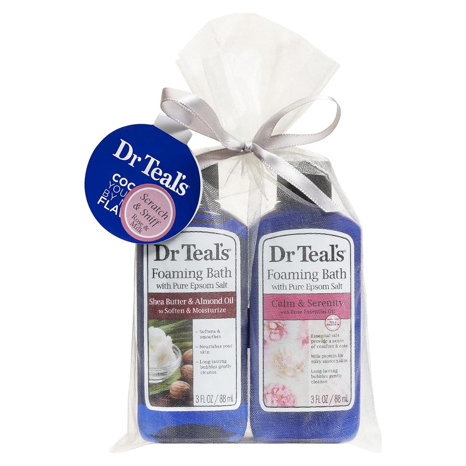 Combo de Baño Espumoso Dr Teal's 177.44 ml - Karité y Rosa