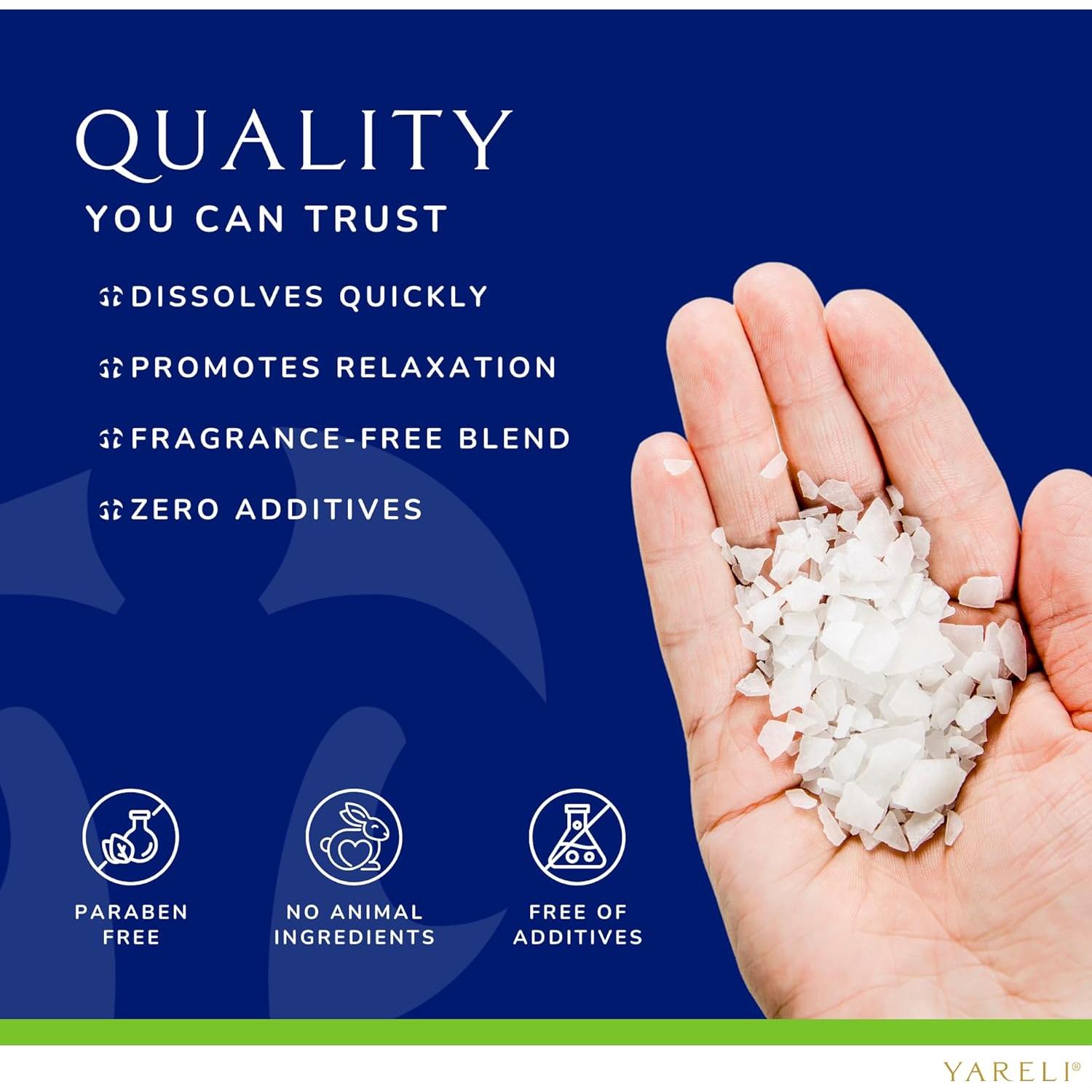 Copos de Magnesio Eucalipto 2.27kg Yareli - Remojo Relajante