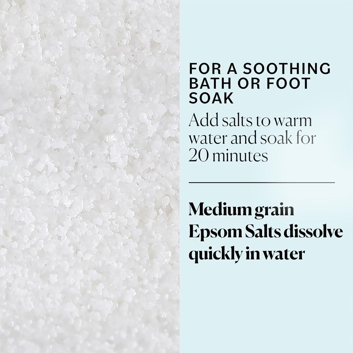 Sal de Epsom 2.27 kg Sky Organics - 100% Pura y Natural