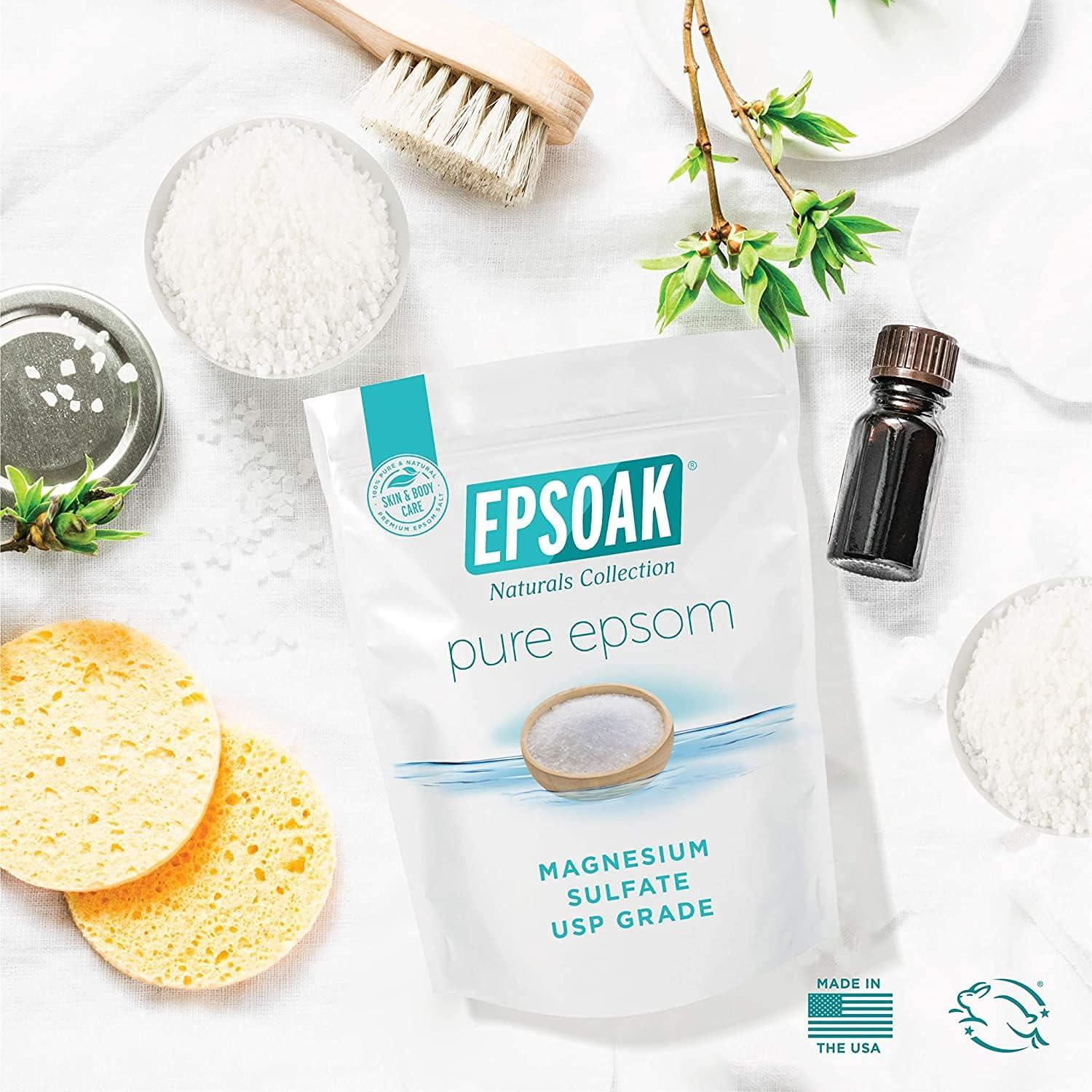 Sal de Epsom Epsoak 4.54 kg - Sulfato de Magnesio Puro