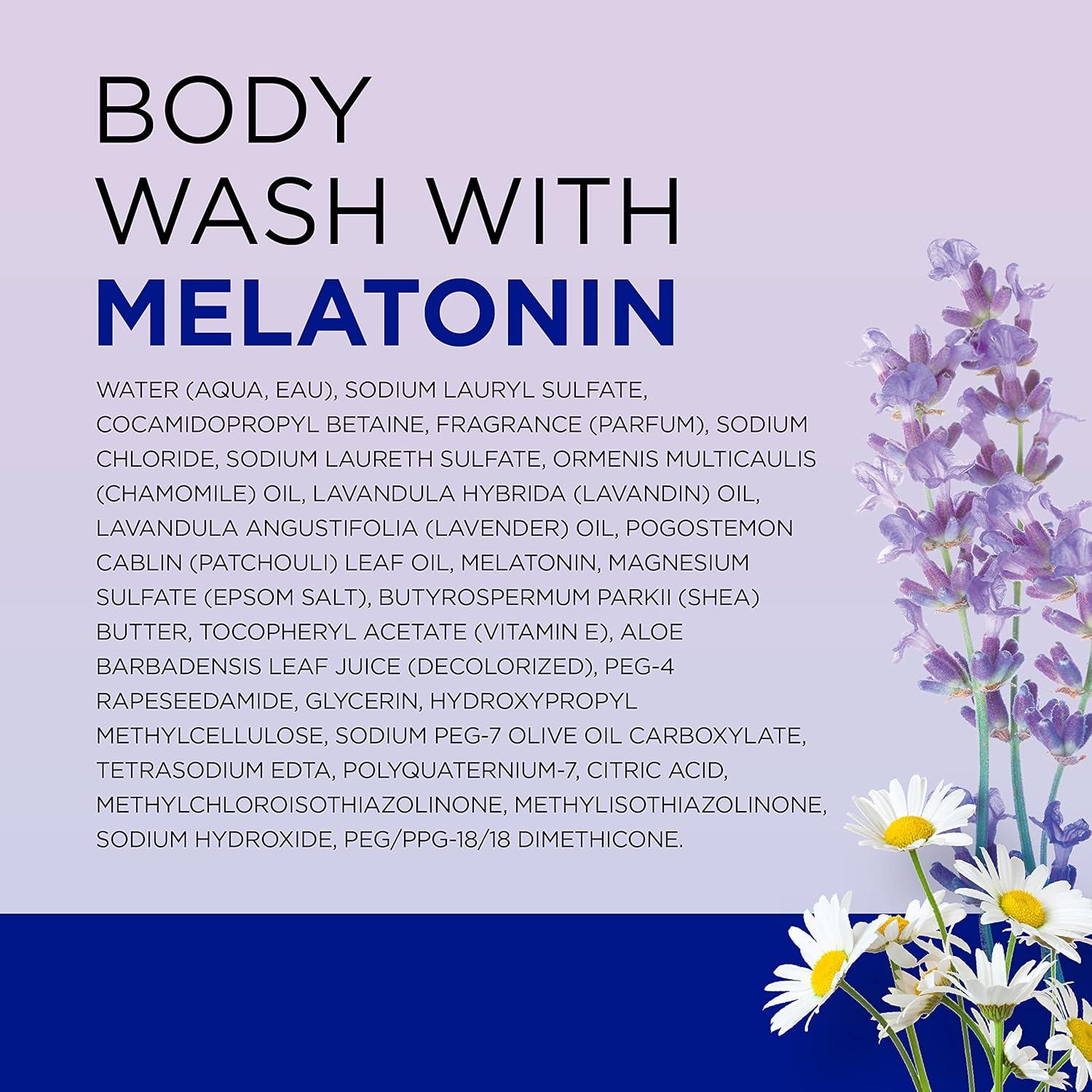 Gel de Baño Dr Teal's Sleep Blend 710 ml x 4 con Melatonina