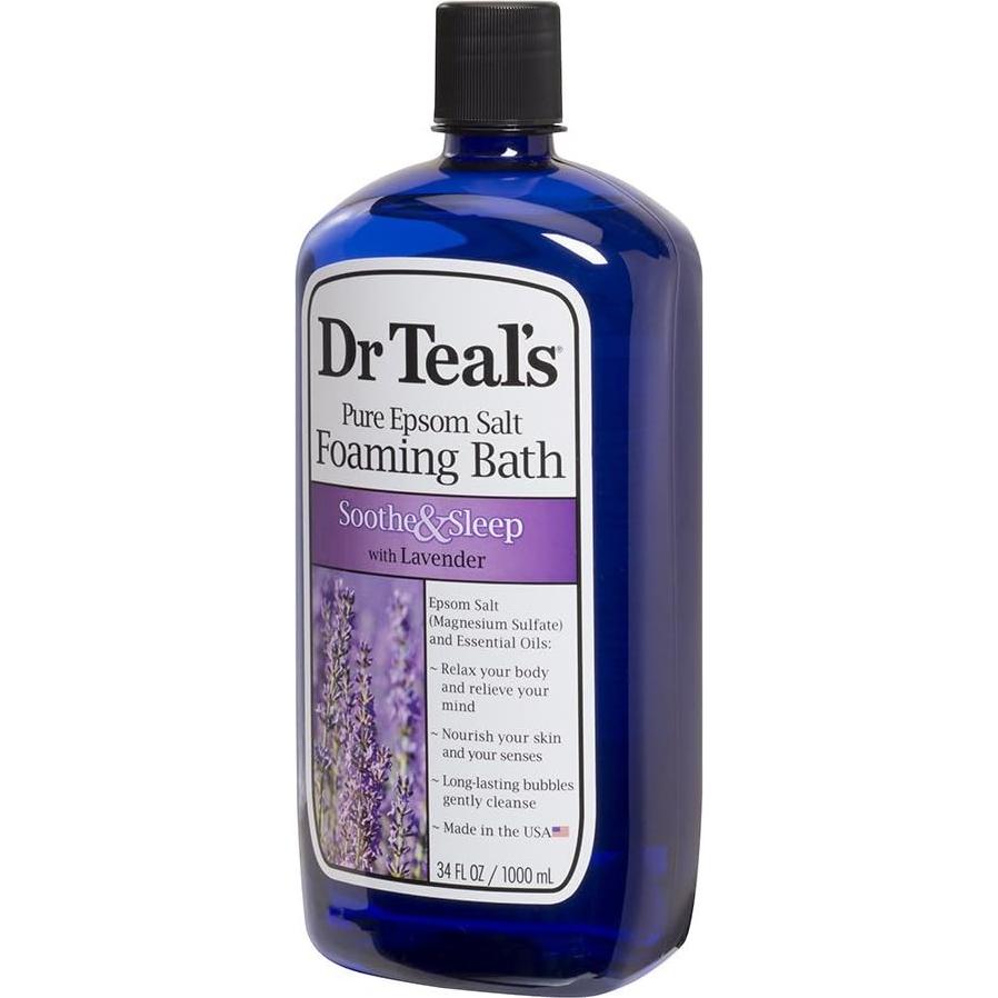 Set de Baño Espumoso Dr Teal's 2016ml - Lavanda y Eucalipto