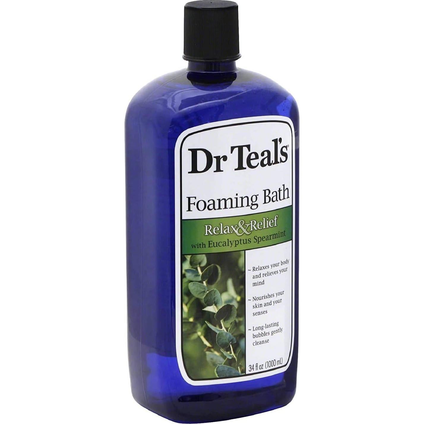 Set de Baño Espumoso Dr Teal's 2016ml - Lavanda y Eucalipto