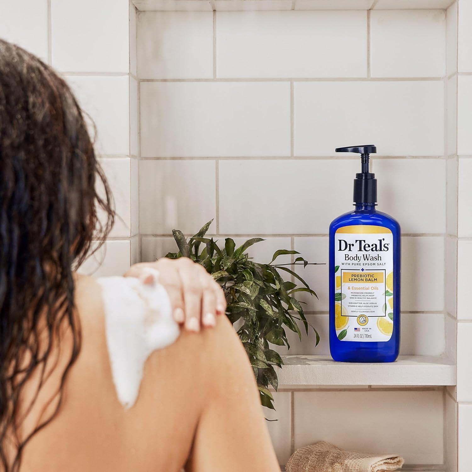 Gel de Baño Dr Teal's con Sal de Epsom y Bálsamo de Limón 710 ml