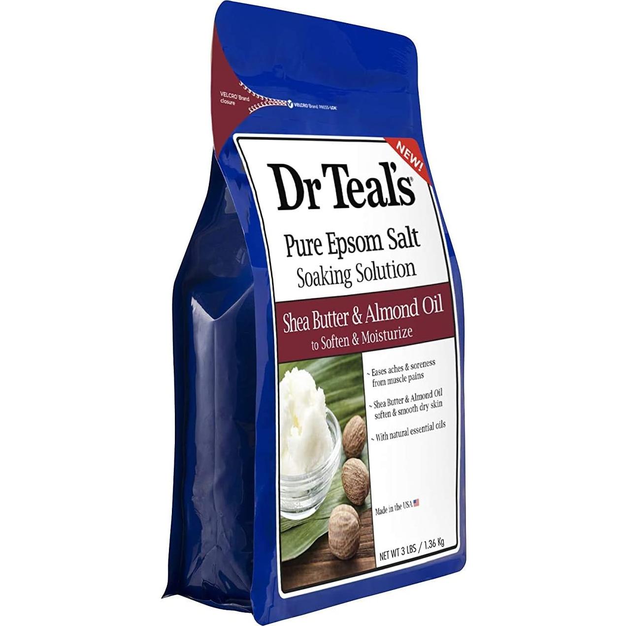 Sales de Epsom Dr Teal 2.72 kg con Aceite de Coco y Almendra