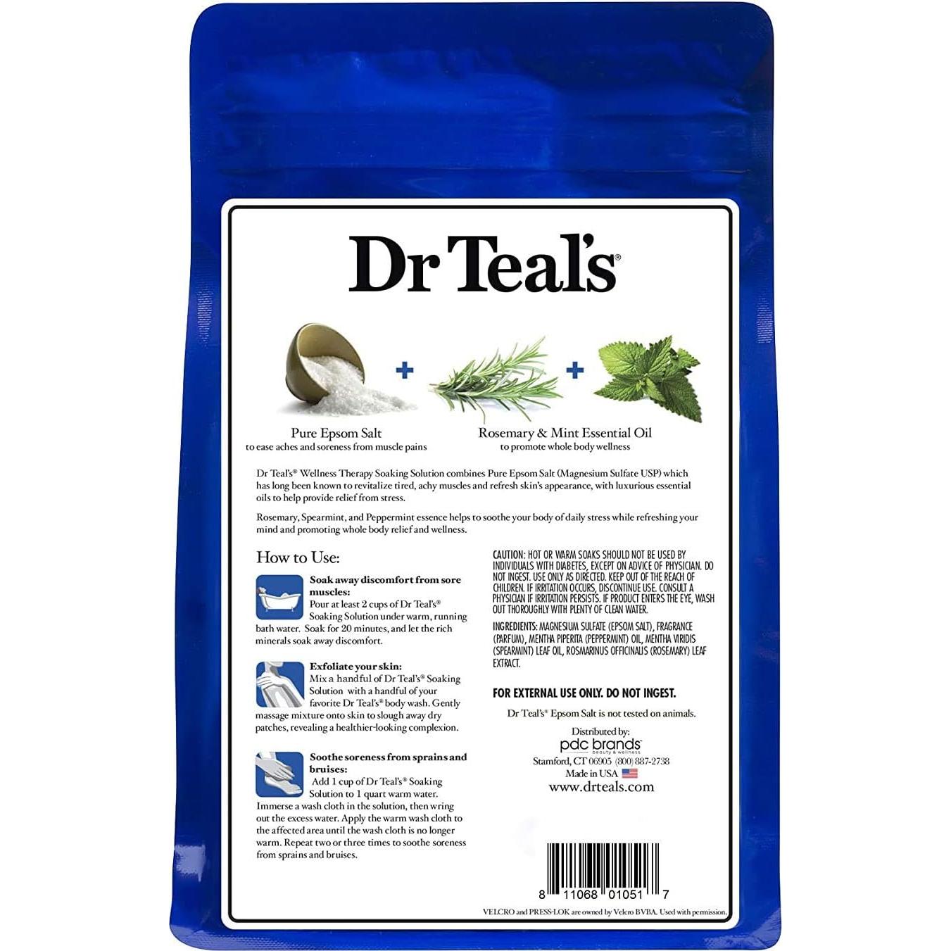 Sales de Epsom Dr Teal's 2.72 kg Lavanda y Bienestar