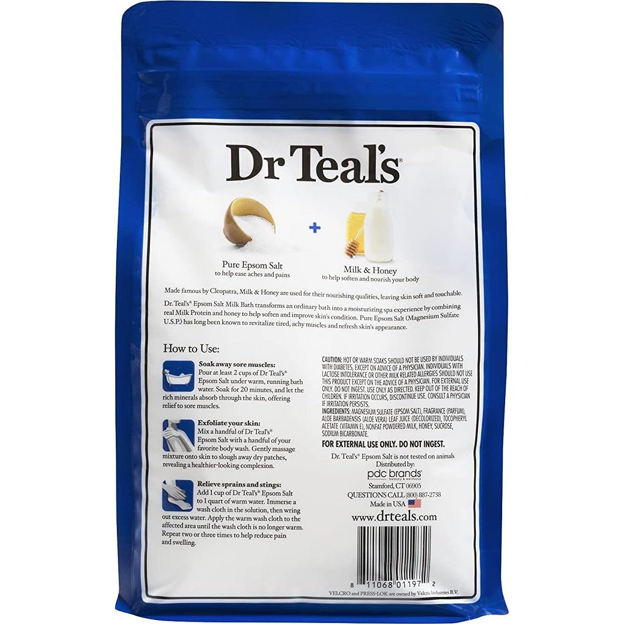 Conjunto de Remojo Dr. Teals Suavizar y Nutrir 2x1.36kg