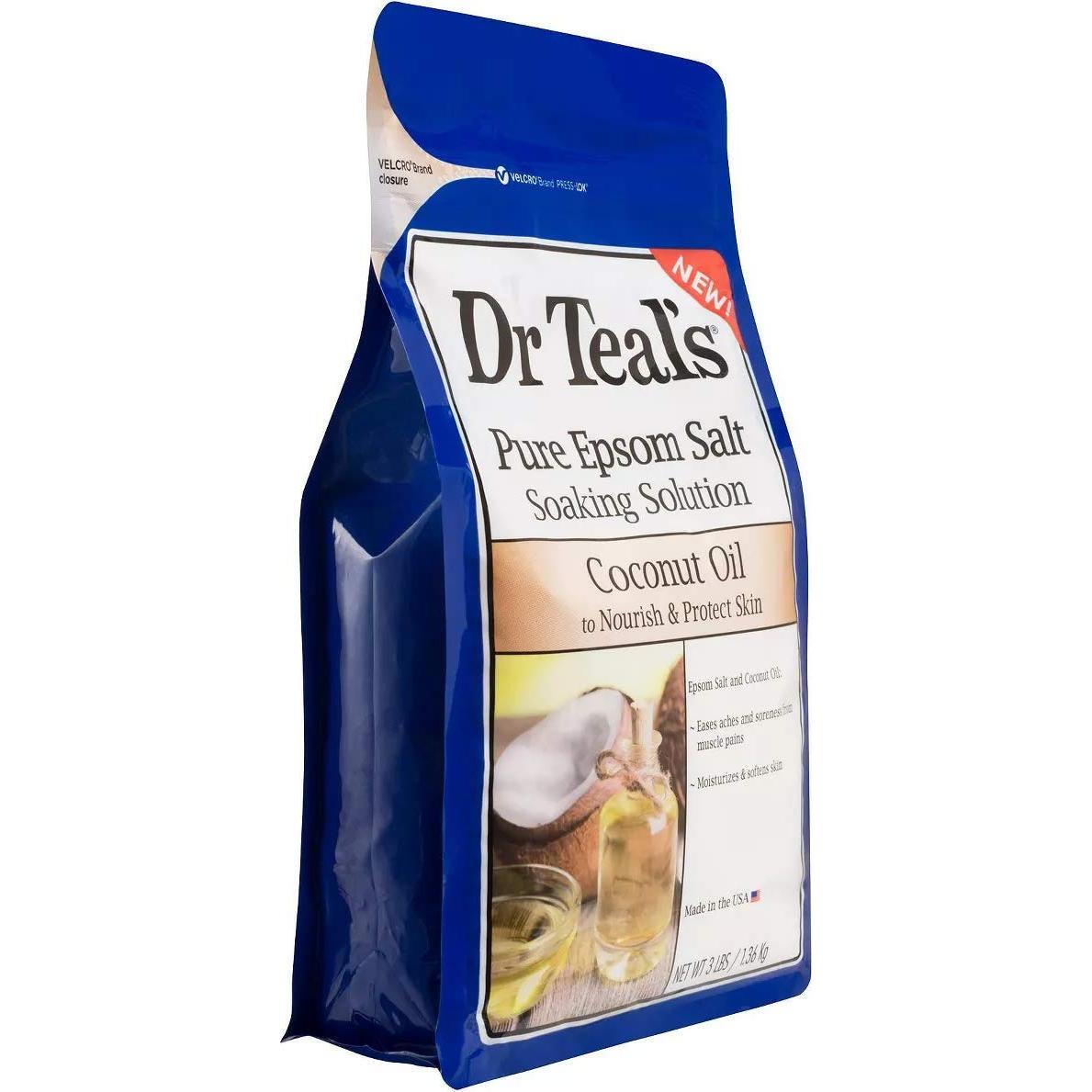 Juego de Remojo de Aceite de Coco Dr Teals - 2 Paquetes 1.36 kg