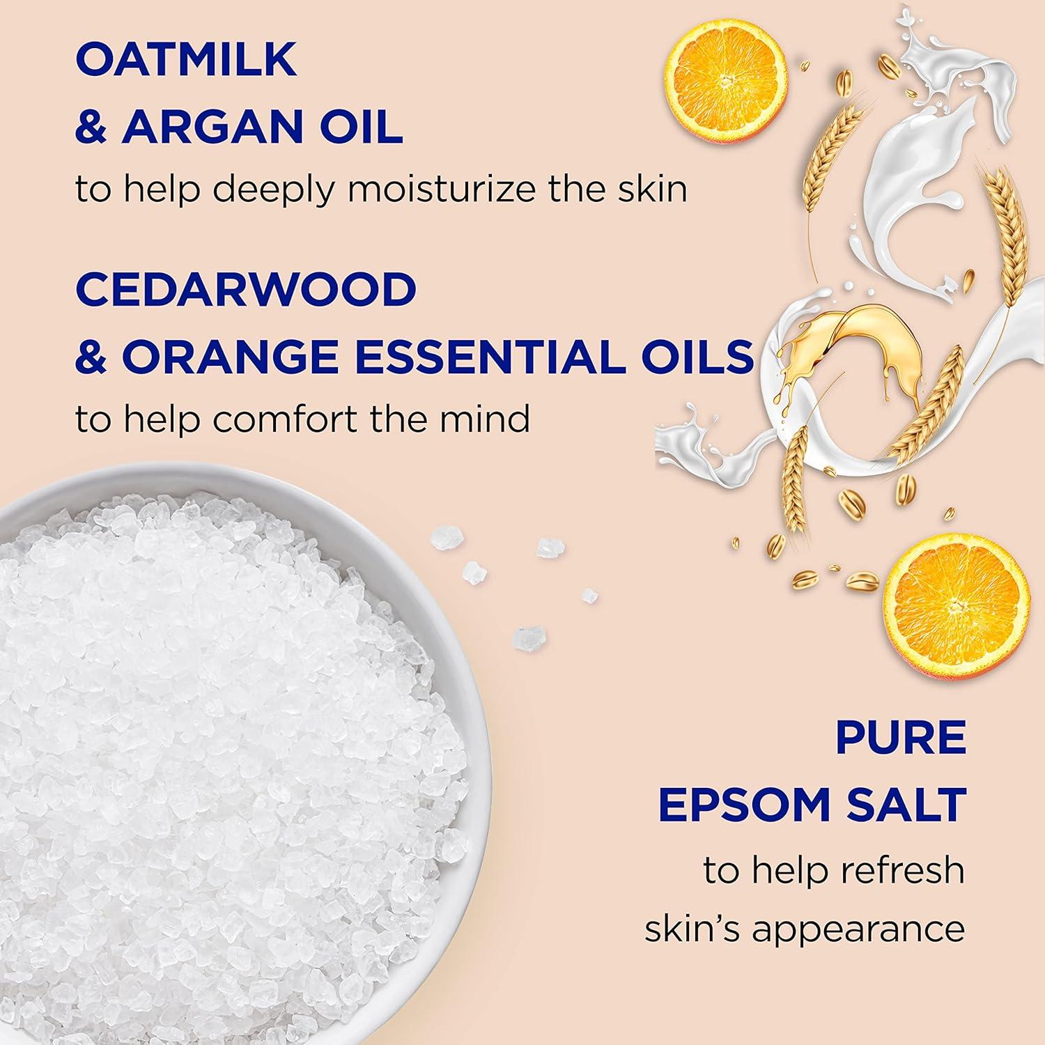 Sal de Epsom Pura Dr Teal 1.36 kg con Leche de Avena y Argán