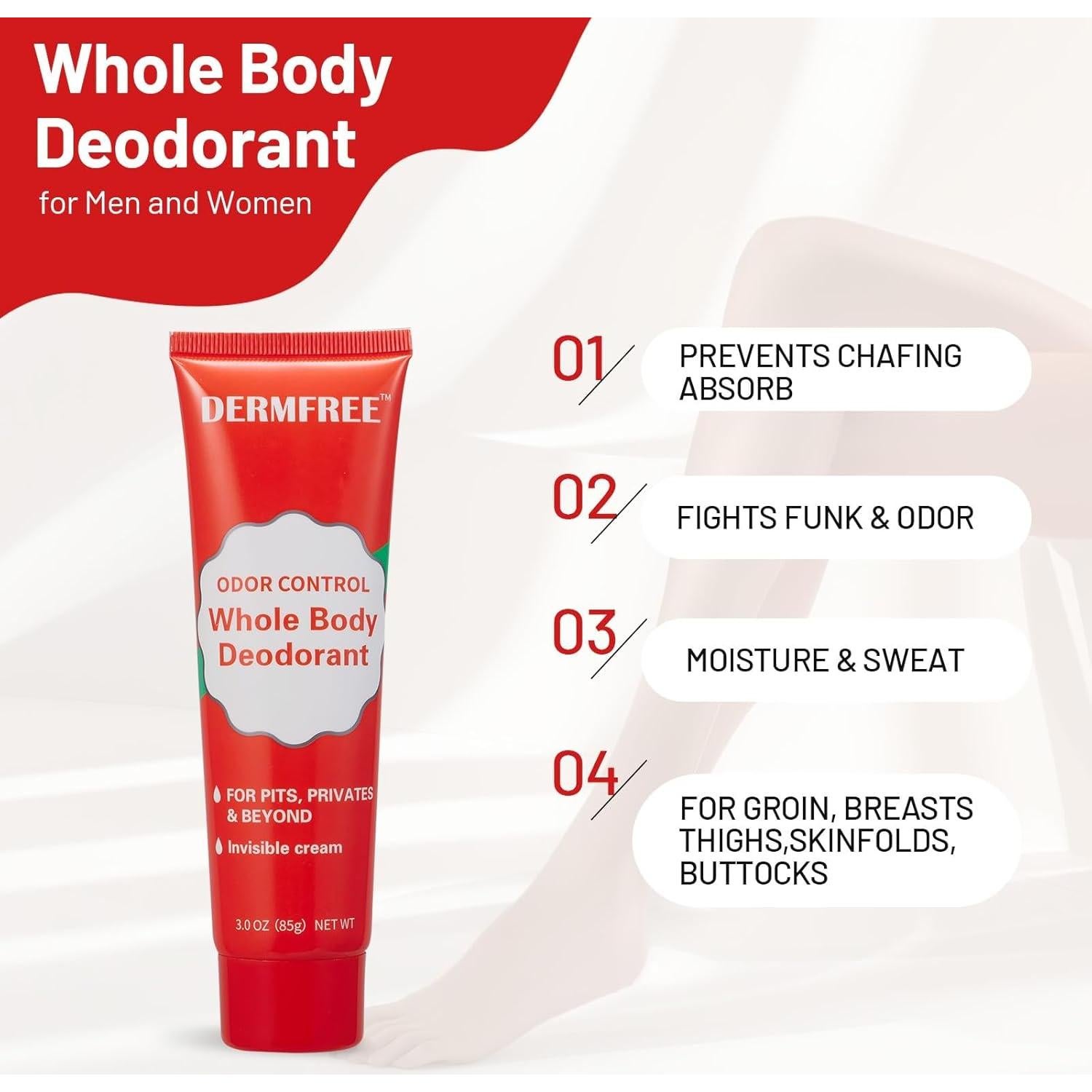 Desodorante Corporal Completo DERMFREE 221g - Protección 24h