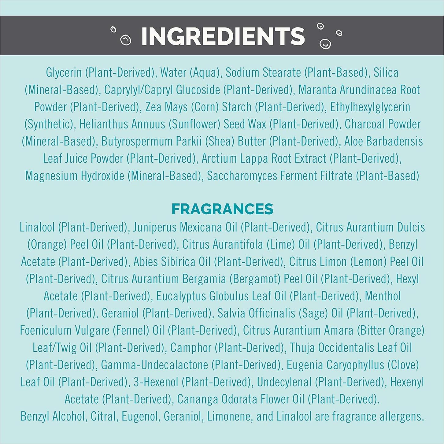 Desodorante Sin Aluminio Seventh Generation 75 g Carbón Activado