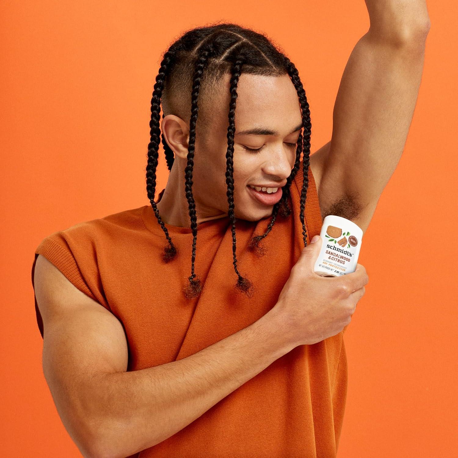 Desodorante Vegano Schmidt's Sándalo y Cítricos 75 g Sin Aluminio