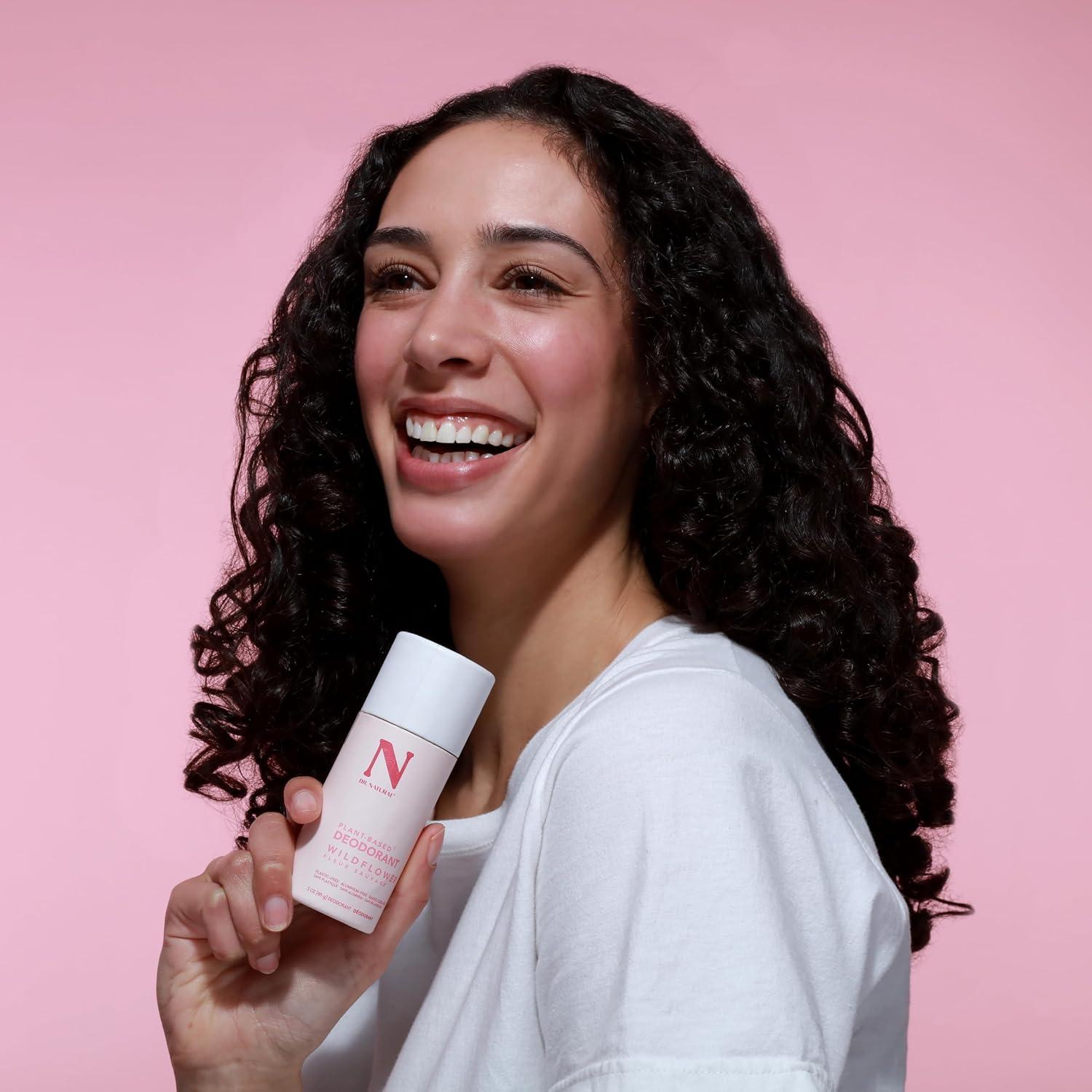 Desodorante Natural Dr. Stick 85 g - Libre de Aluminio y Bicarbonato - Piel Sensible - Flor Silvestre