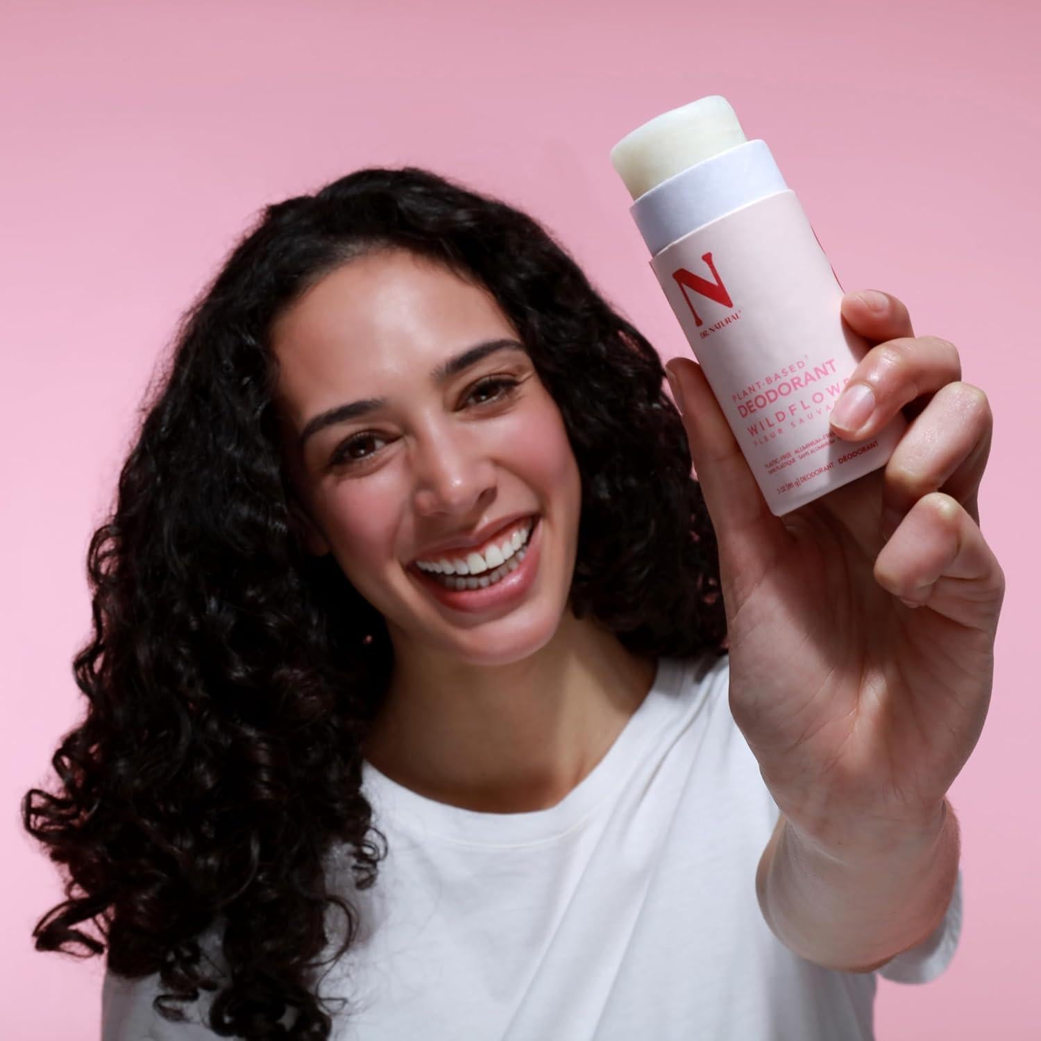 Desodorante Natural Dr. Stick 85 g - Libre de Aluminio y Bicarbonato - Piel Sensible - Flor Silvestre