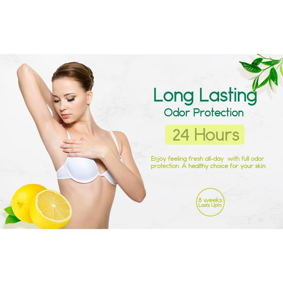 Desodorante Natural Ecológico Elementos Naturales 85 g Limón y Árbol de Té