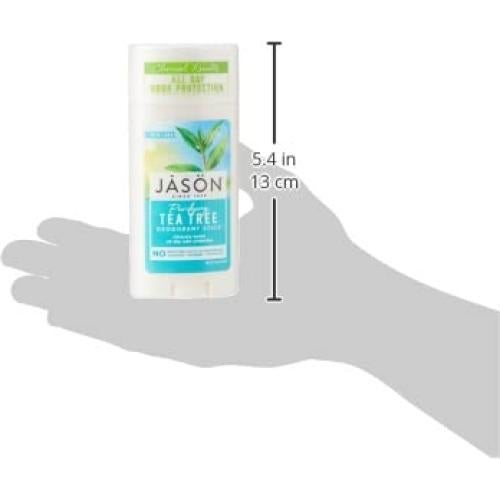 Desodorante en barra JASON árbol de té 70.87 g sin aluminio