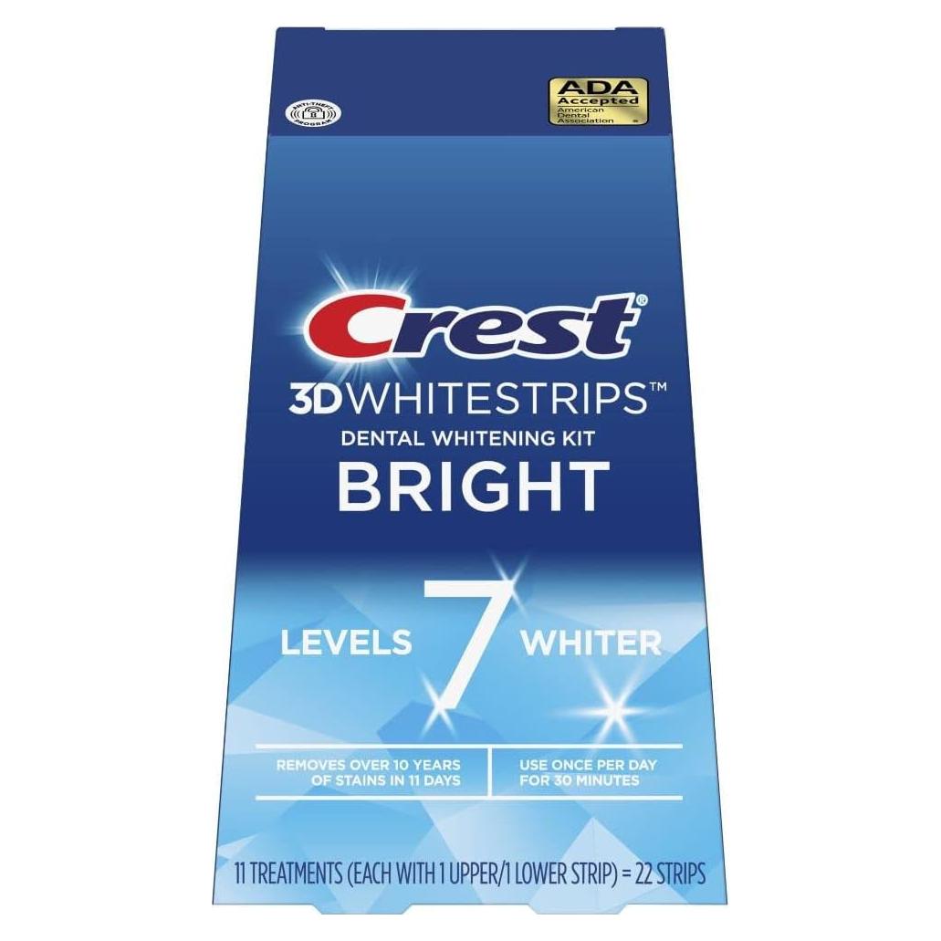 Crest 3D Whitestrips Kit Blanqueamiento Dental 22 Tiras