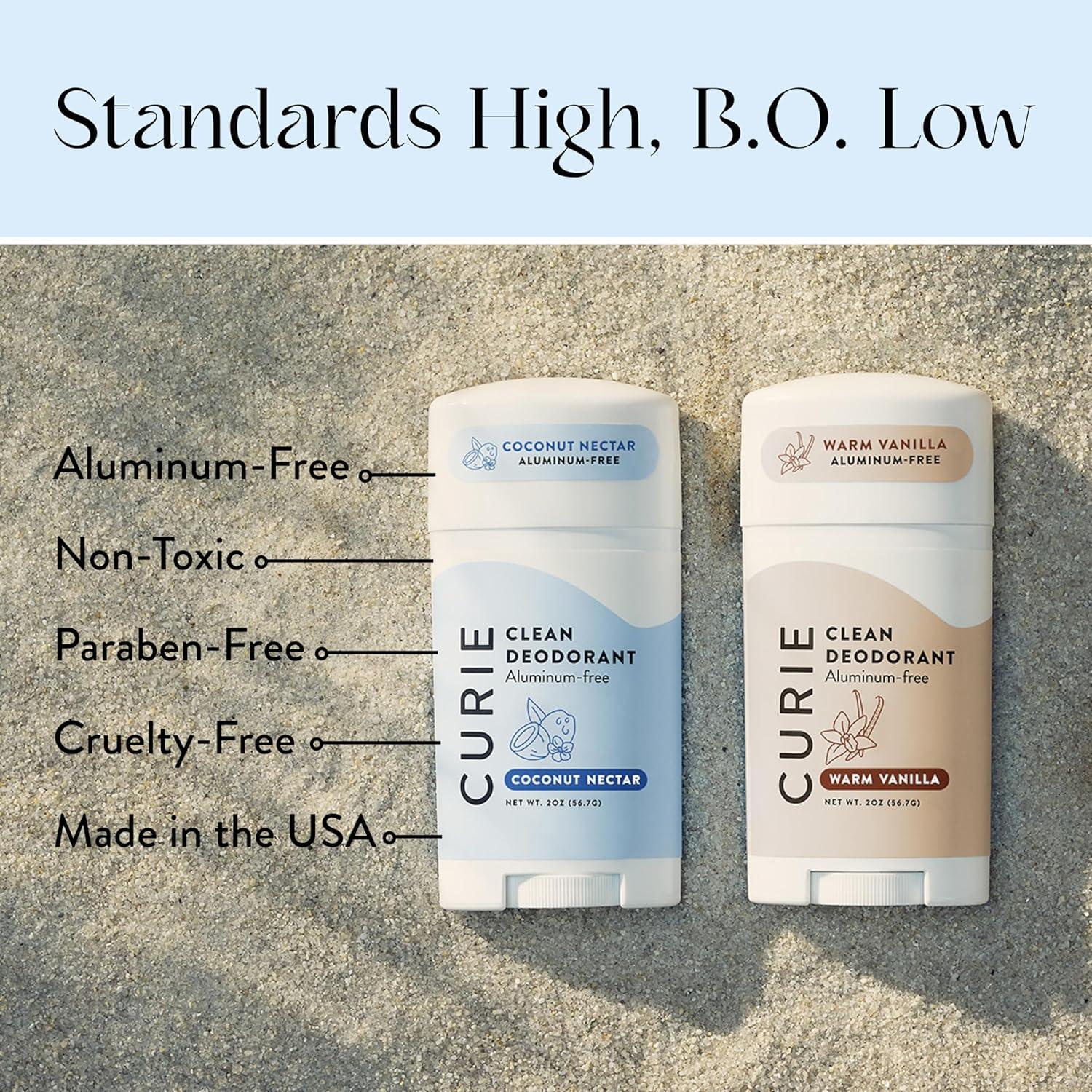 Desodorante Natural Curie Néctar de Coco y Vainilla 2pk