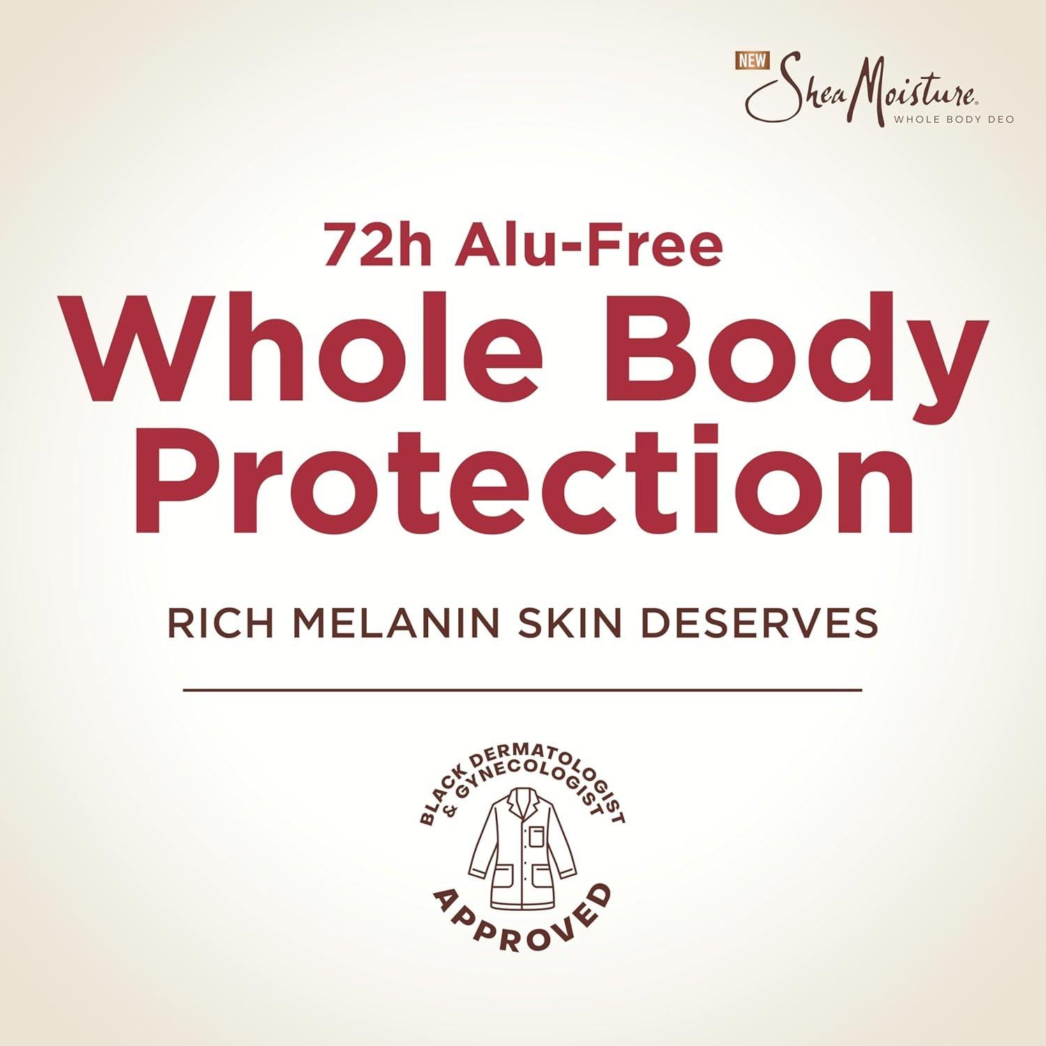 Desodorante en Barra SheaMoisture Coco y Hibisco 132 g 72h