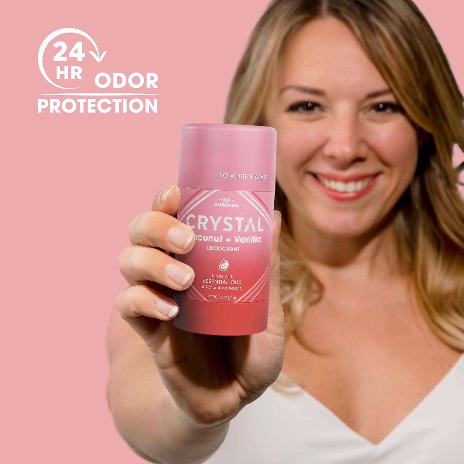 Desodorante Natural en Barra Cristal 70.87 g Coco + Vainilla