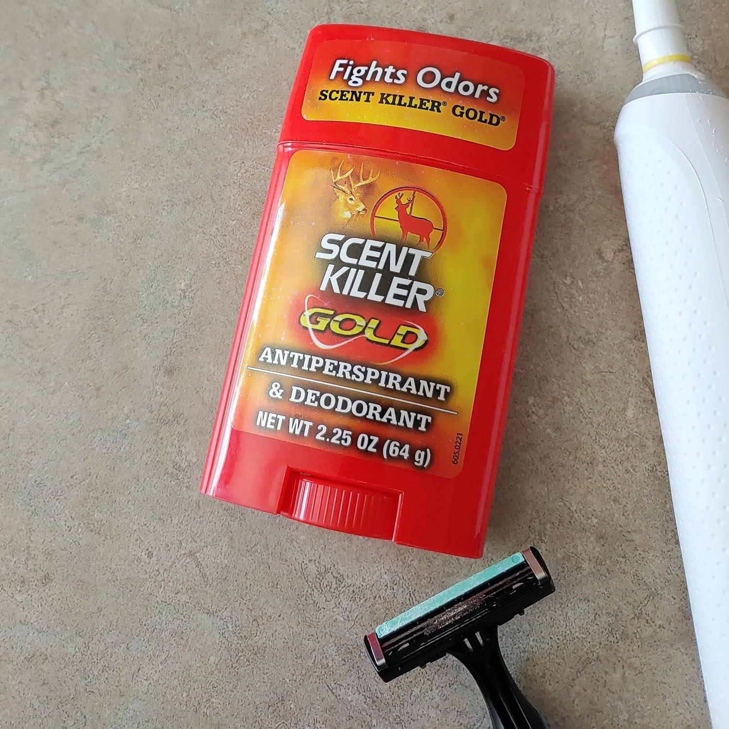 Desodorante Antitranspirante Scent Killer Gold 62g Sin Olor