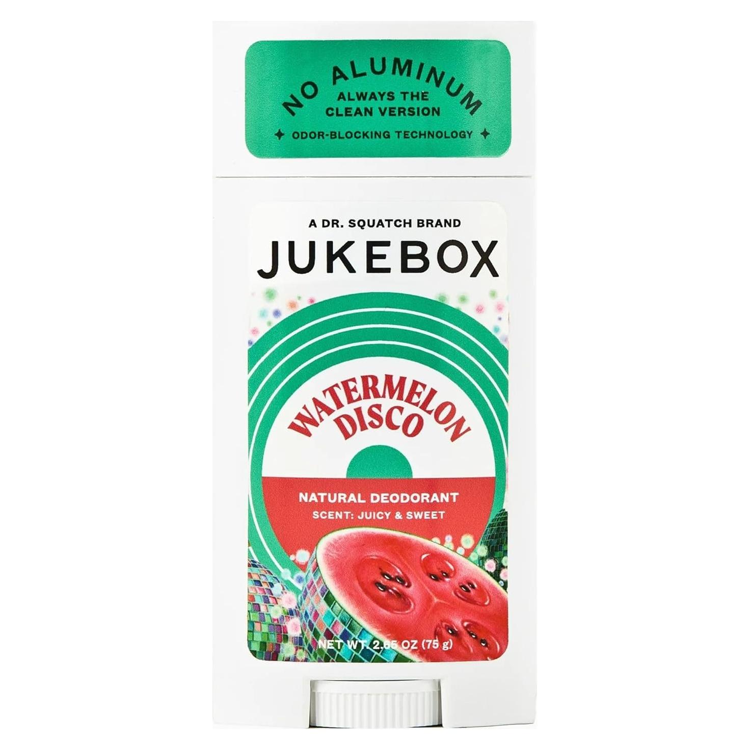 Desodorante Natural Dr. Squatch Jukebox 75g Sin Aluminio