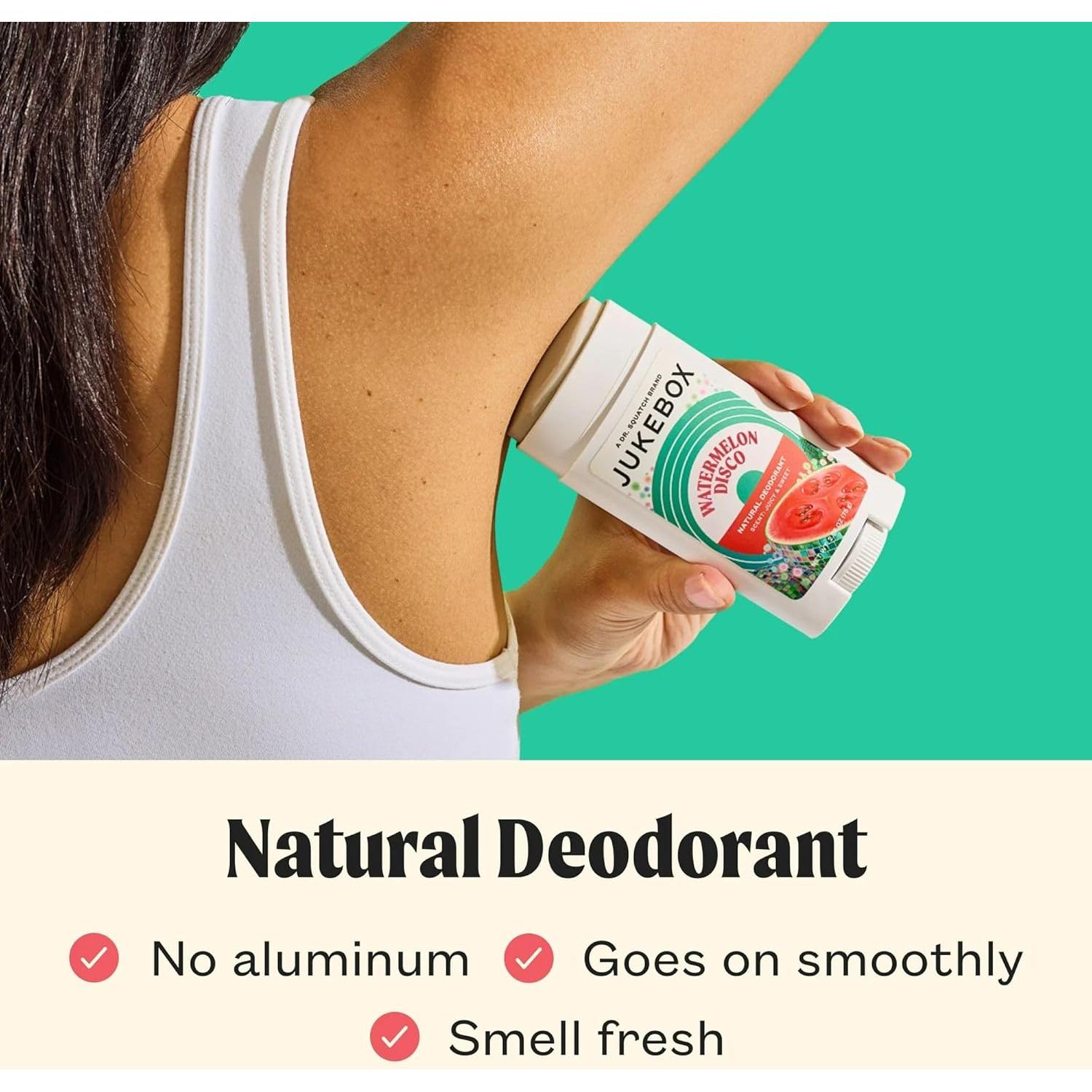 Desodorante Natural Dr. Squatch Jukebox 75g Sin Aluminio