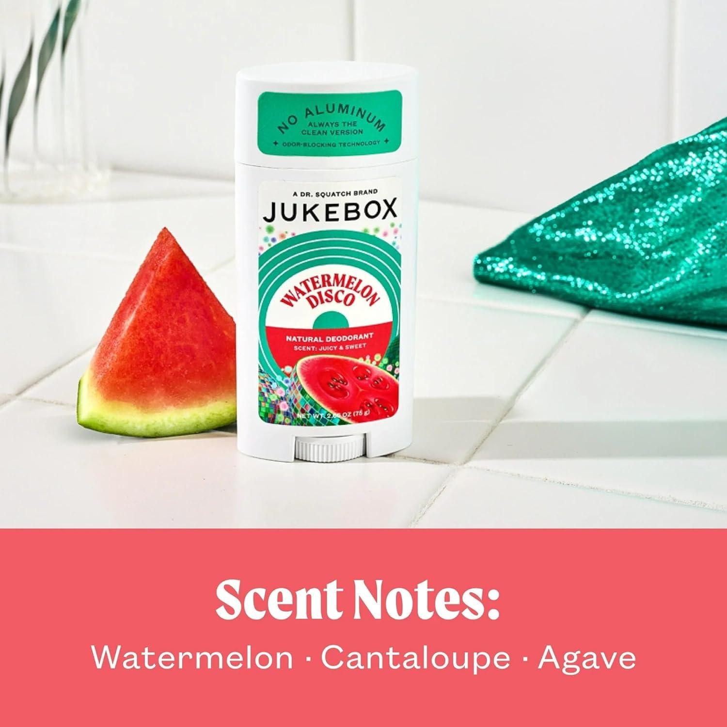 Desodorante Natural Dr. Squatch Jukebox 75g Sin Aluminio