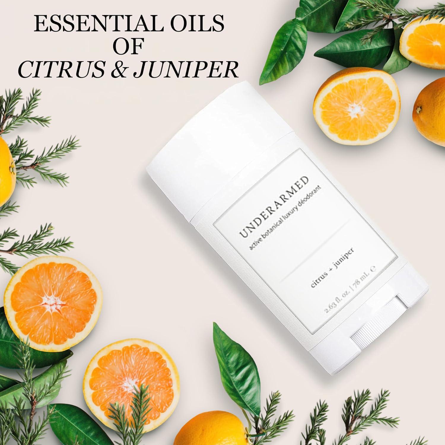 Desodorante Natural Super Natural Goods Cítricos + Enebro 77.4 ml