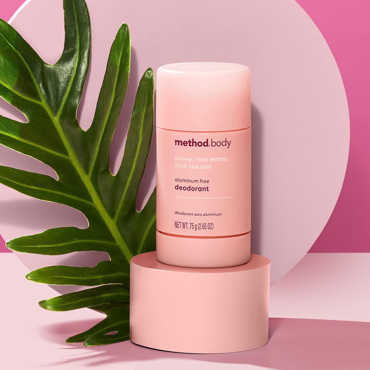 Desodorante Method Paz Pura 75g Libre de Aluminio x5