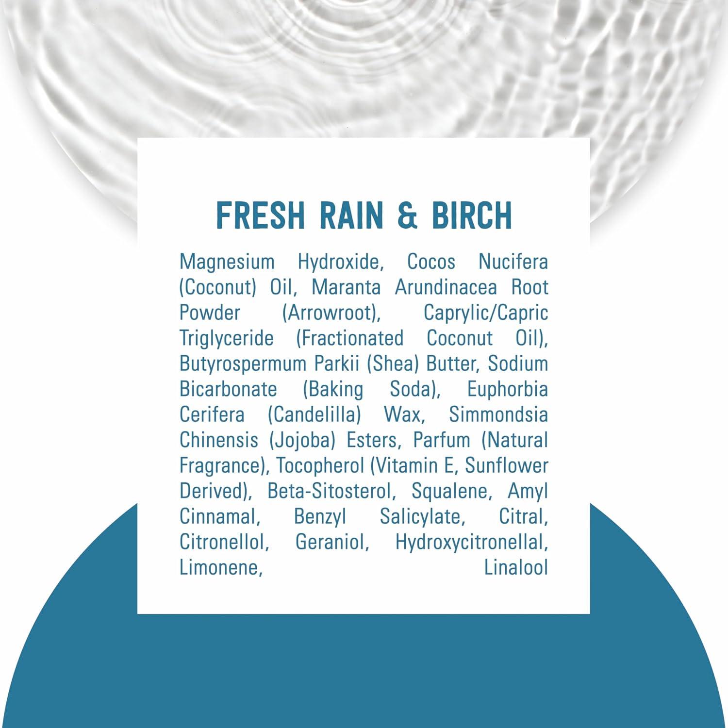 Desodorante Vegano Schmidt's Lluvia Fresca 75 g Sin Aluminio