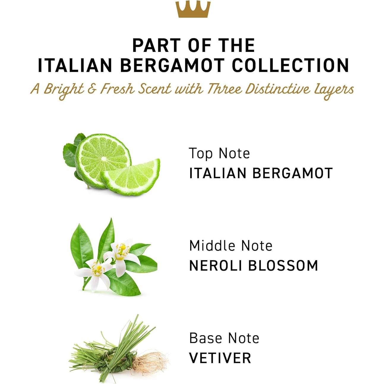 Cremo Antitranspirante Desodorante Bergamota Italiana 75g