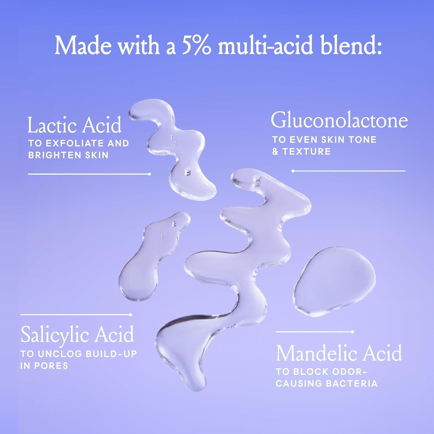 Gel Desodorante AHA Billie 24h Sin Aluminio Rosa de Marea 48g