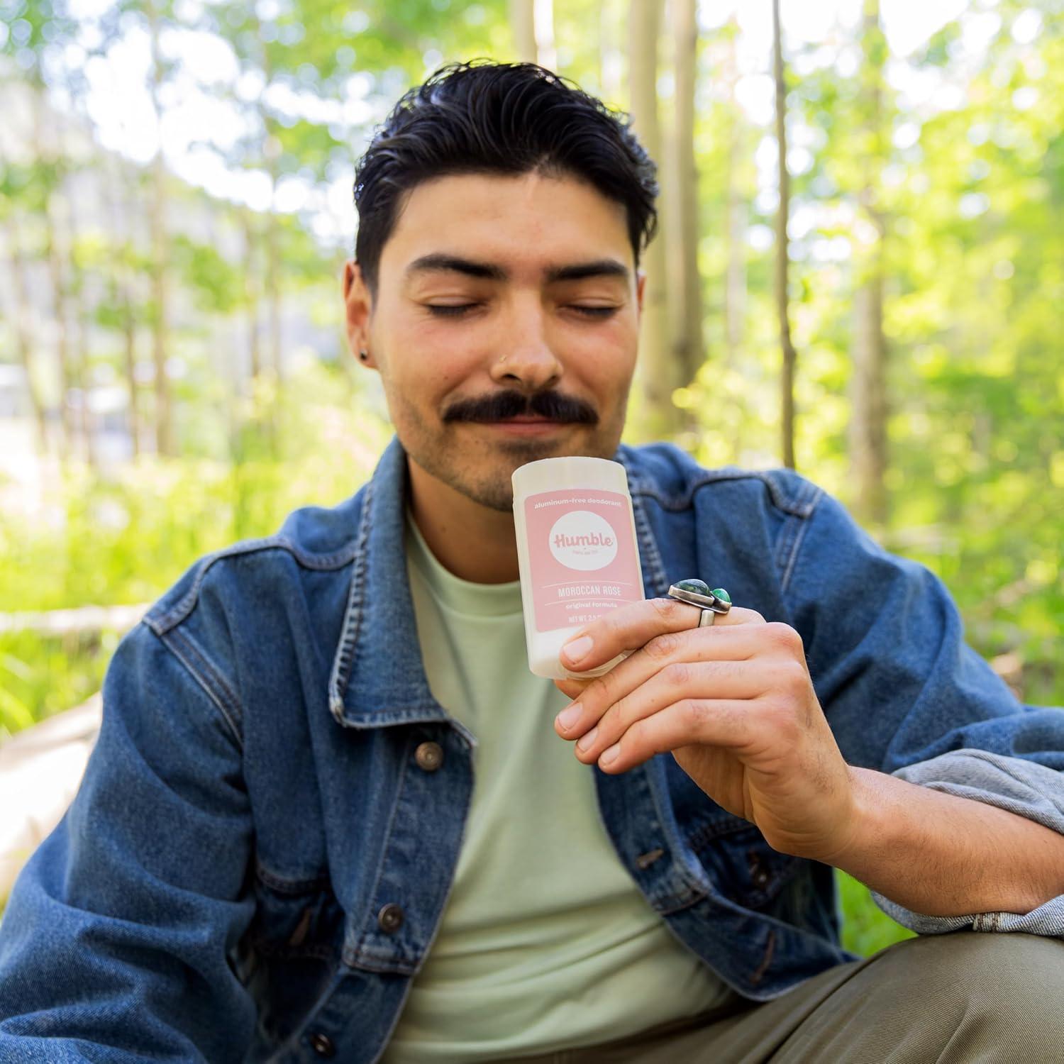 Desodorante Sin Aluminio Humble Brands Rosa Marroquí 70g